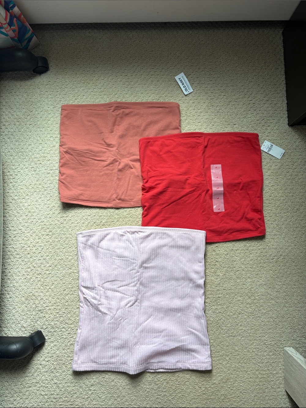 3 old baby tube tops